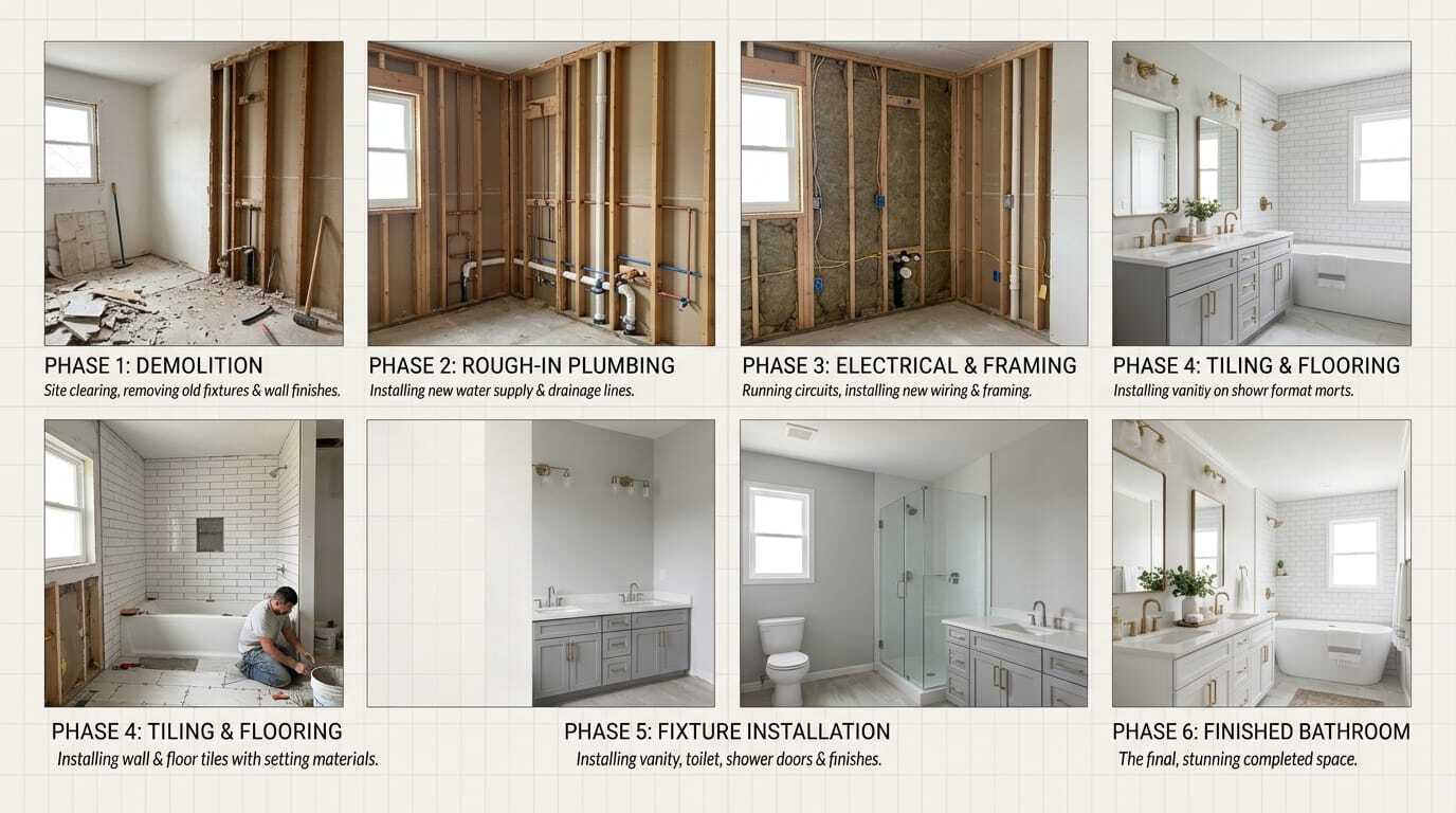 How Long Does a Bathroom Renovation Actually Take? An Honest Timeline